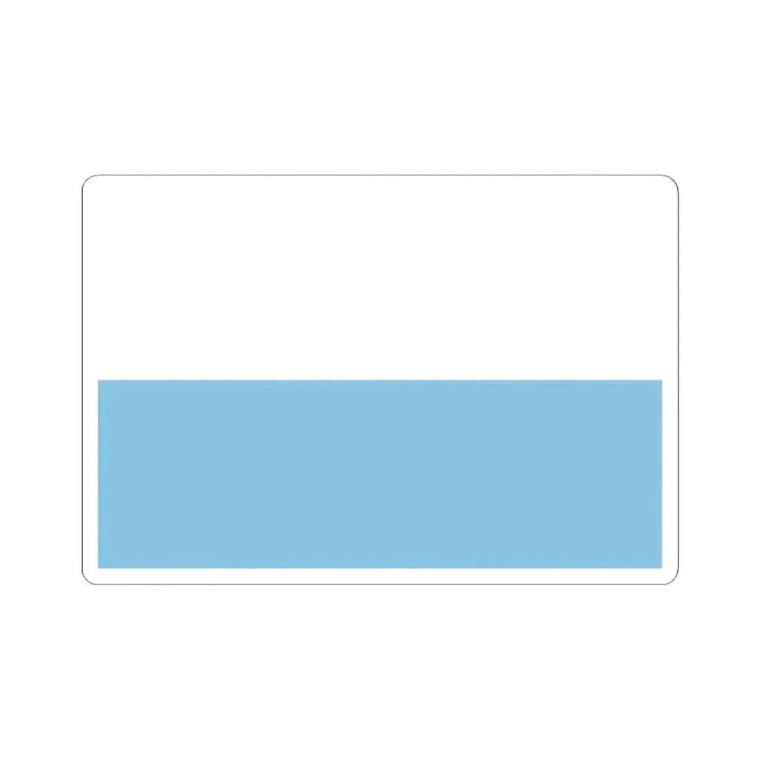 Bandera de Ciudades Confederadas del Valle del Cauca (Colombia) STICKER Vinyl Kiss-Cut Decal 2 Inch White - The Sticker Space