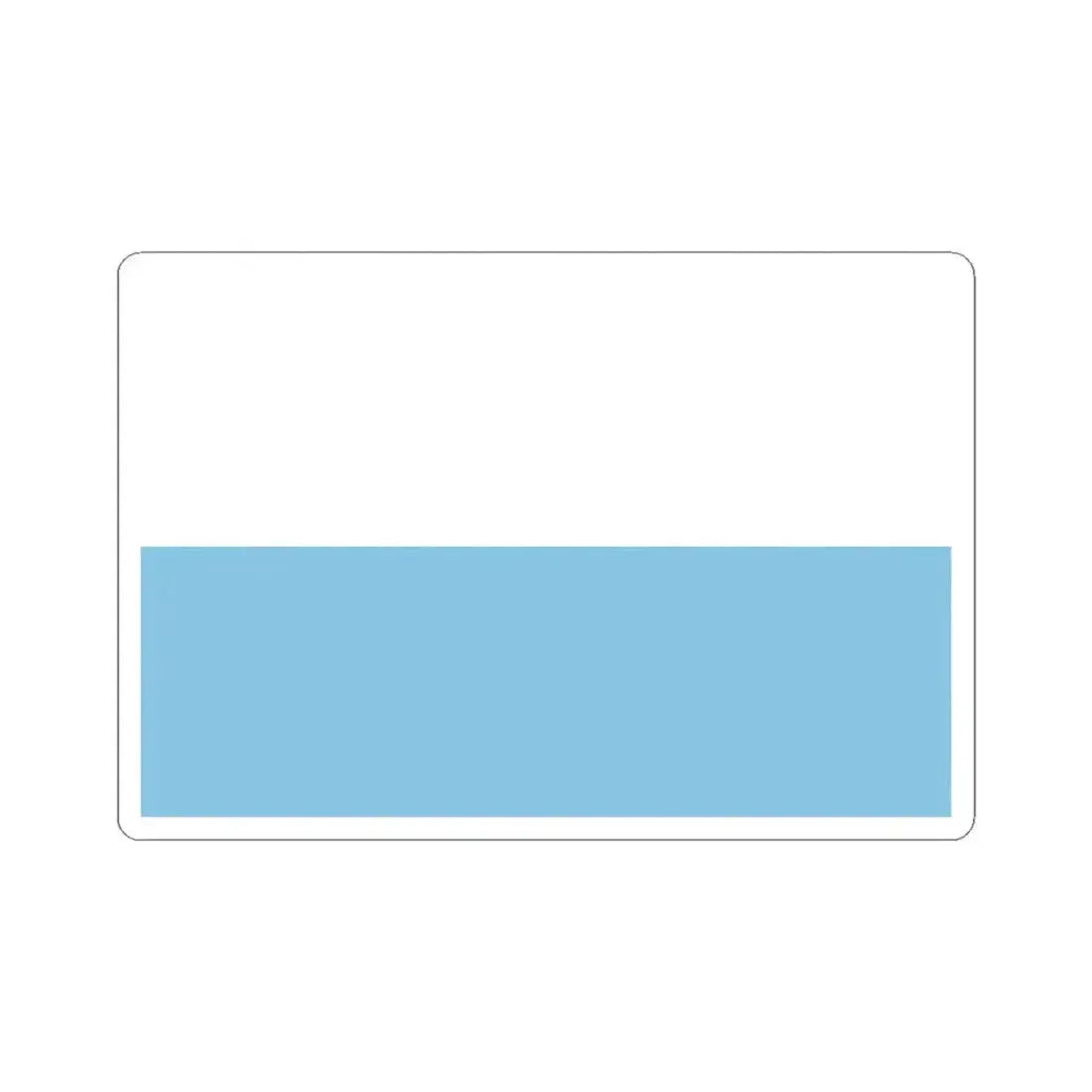 Bandera de Ciudades Confederadas del Valle del Cauca (Colombia) STICKER Vinyl Kiss-Cut Decal 3 Inch White - The Sticker Space