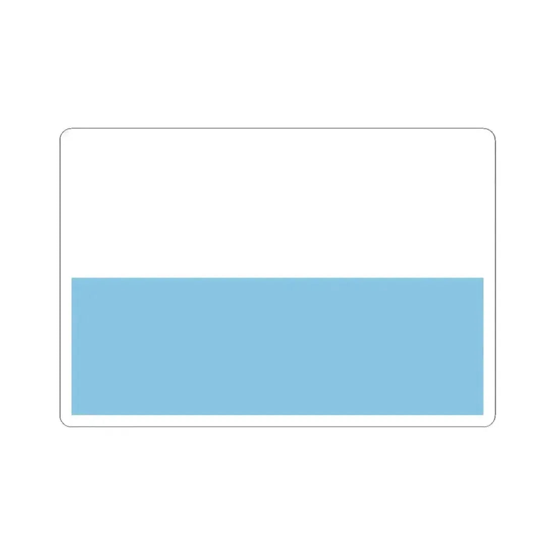 Bandera de Ciudades Confederadas del Valle del Cauca (Colombia) STICKER Vinyl Kiss-Cut Decal 4 Inch White - The Sticker Space