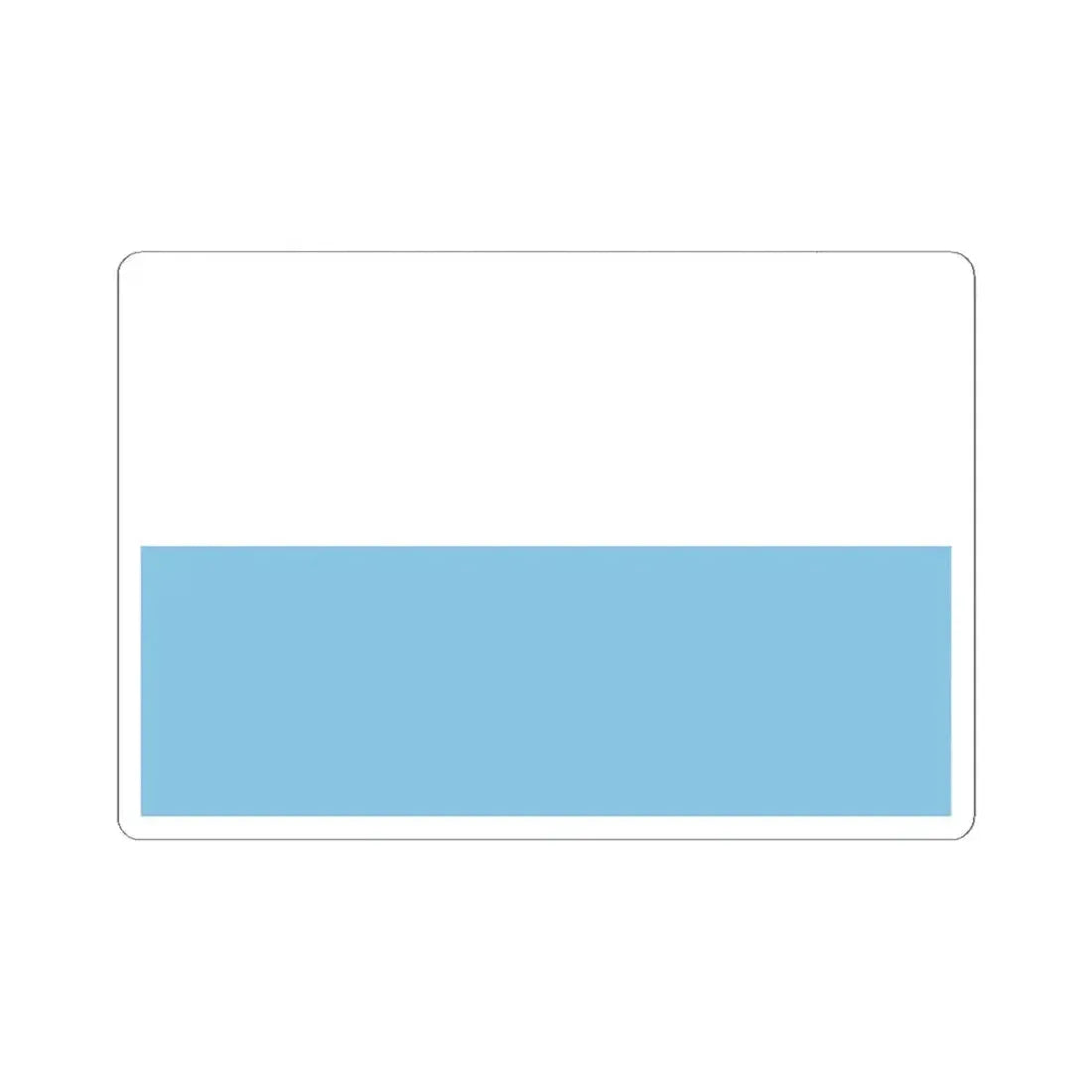 Bandera de Ciudades Confederadas del Valle del Cauca (Colombia) STICKER Vinyl Kiss-Cut Decal 6 Inch White - The Sticker Space