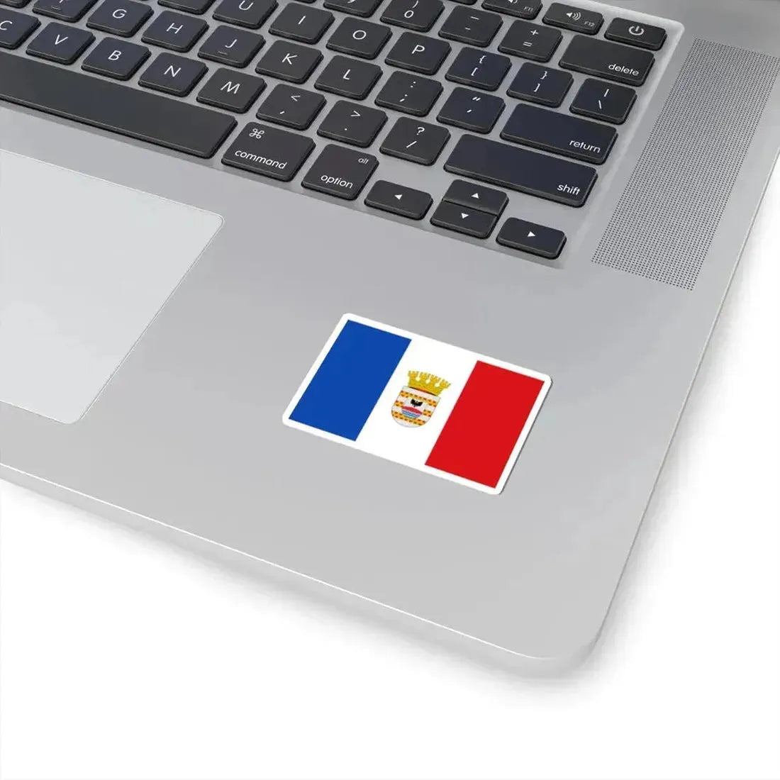 Bandera de Collipulli (Chile) STICKER Vinyl Kiss-Cut Decal - The Sticker Space