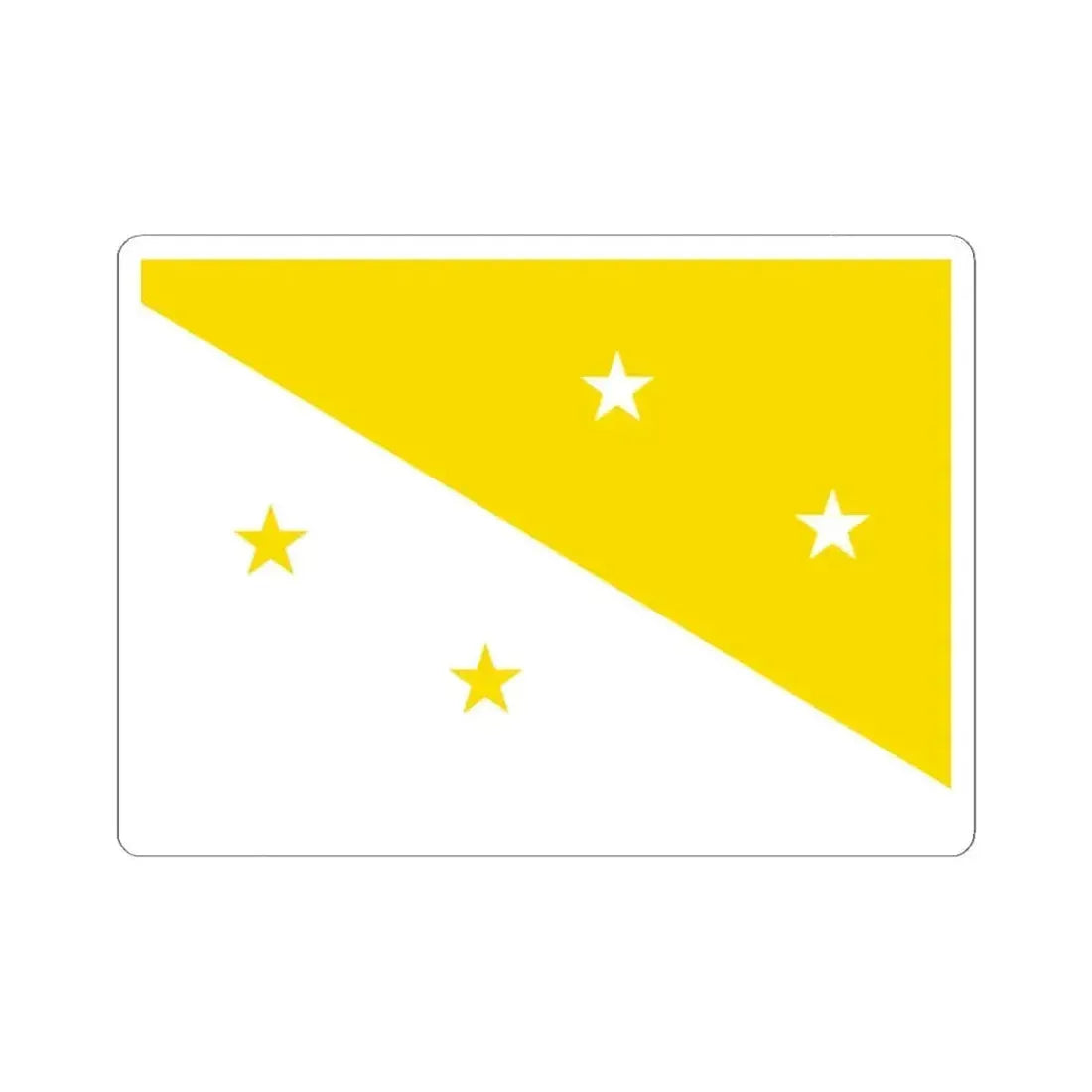 Bandera de Corredores Costa Rica (Costa Rica) STICKER Vinyl Kiss-Cut Decal 3 Inch White - The Sticker Space