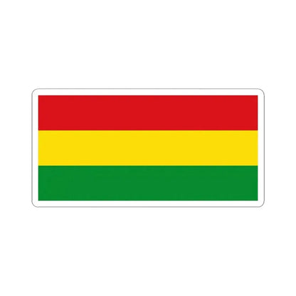 Bandera de Coto Brus (Costa Rica) STICKER Vinyl Kiss-Cut Decal 6 Inch White - The Sticker Space