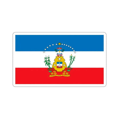 Bandera de Cruces, Cuba STICKER Vinyl Die-Cut Decal 2 Inch - The Sticker Space