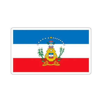 Bandera de Cruces, Cuba STICKER Vinyl Die-Cut Decal 2 Inch - The Sticker Space