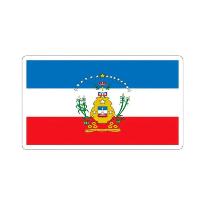 Bandera de Cruces, Cuba STICKER Vinyl Die-Cut Decal 4 Inch - The Sticker Space