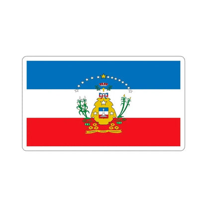 Bandera de Cruces, Cuba STICKER Vinyl Die-Cut Decal - The Sticker Space