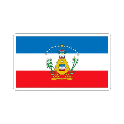 Bandera de Cruces, Cuba STICKER Vinyl Die-Cut Decal - The Sticker Space