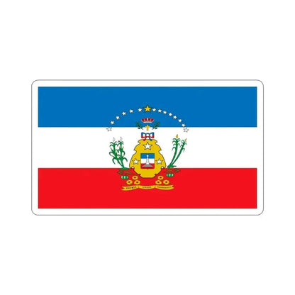 Bandera de Cruces, Cuba STICKER Vinyl Die-Cut Decal - The Sticker Space