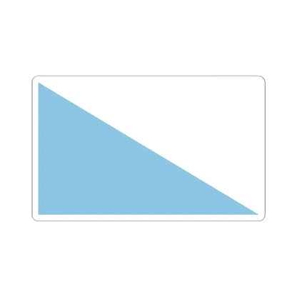 Bandera de Curridabat (Costa Rica) STICKER Vinyl Kiss-Cut Decal 6 Inch White - The Sticker Space