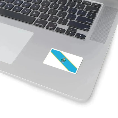 Bandera de Desamparados (Costa Rica) STICKER Vinyl Kiss-Cut Decal - The Sticker Space