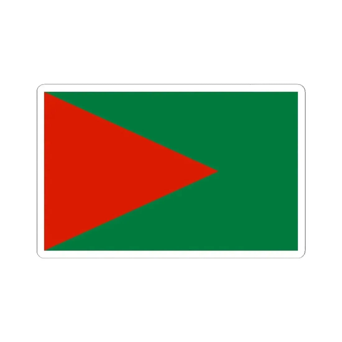 Bandera de El Alto (Bolivia) STICKER Vinyl Kiss-Cut Decal 2 Inch White - The Sticker Space