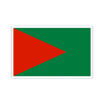 Bandera de El Alto (Bolivia) STICKER Vinyl Kiss-Cut Decal 4 Inch White - The Sticker Space