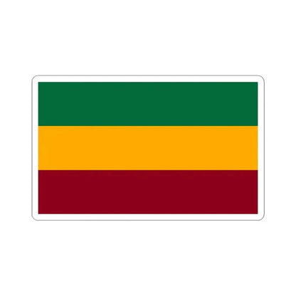 Bandera de El Guarco Costa Rica (Costa Rica) STICKER Vinyl Kiss-Cut Decal 3 Inch White - The Sticker Space