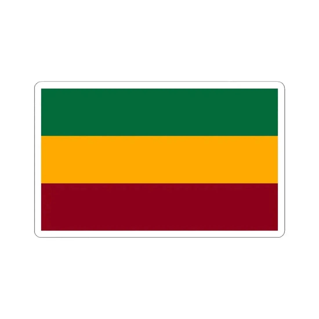 Bandera de El Guarco Costa Rica (Costa Rica) STICKER Vinyl Kiss-Cut Decal 4 Inch White - The Sticker Space