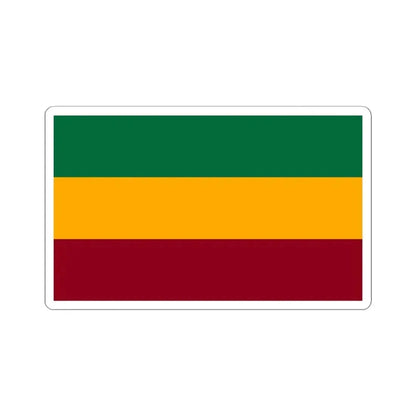 Bandera de El Guarco Costa Rica (Costa Rica) STICKER Vinyl Kiss-Cut Decal 4 Inch White - The Sticker Space