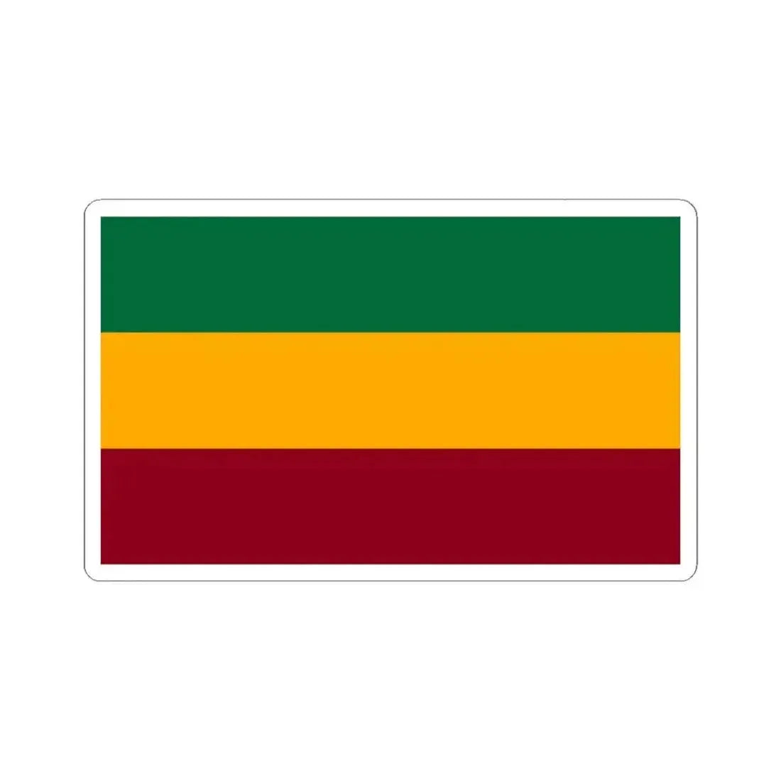 Bandera de El Guarco Costa Rica (Costa Rica) STICKER Vinyl Kiss-Cut Decal 6 Inch White - The Sticker Space