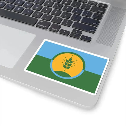 Bandera de Esperanza Santa Fe (Argentina) STICKER Vinyl Kiss-Cut Decal - The Sticker Space