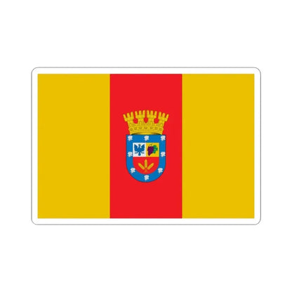 Bandera de Florida Chile (Chile) STICKER Vinyl Kiss-Cut Decal 3 Inch White - The Sticker Space