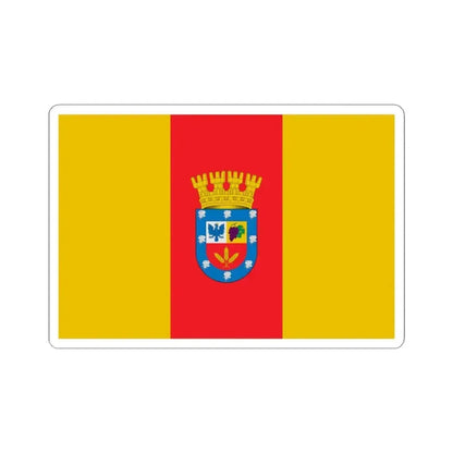 Bandera de Florida Chile (Chile) STICKER Vinyl Kiss-Cut Decal 4 Inch White - The Sticker Space