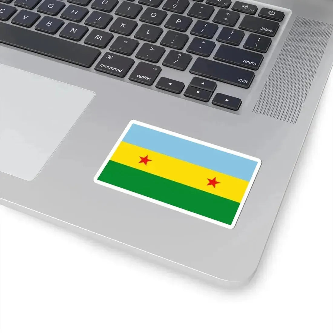 Bandera de Garabito (Costa Rica) STICKER Vinyl Kiss-Cut Decal - The Sticker Space