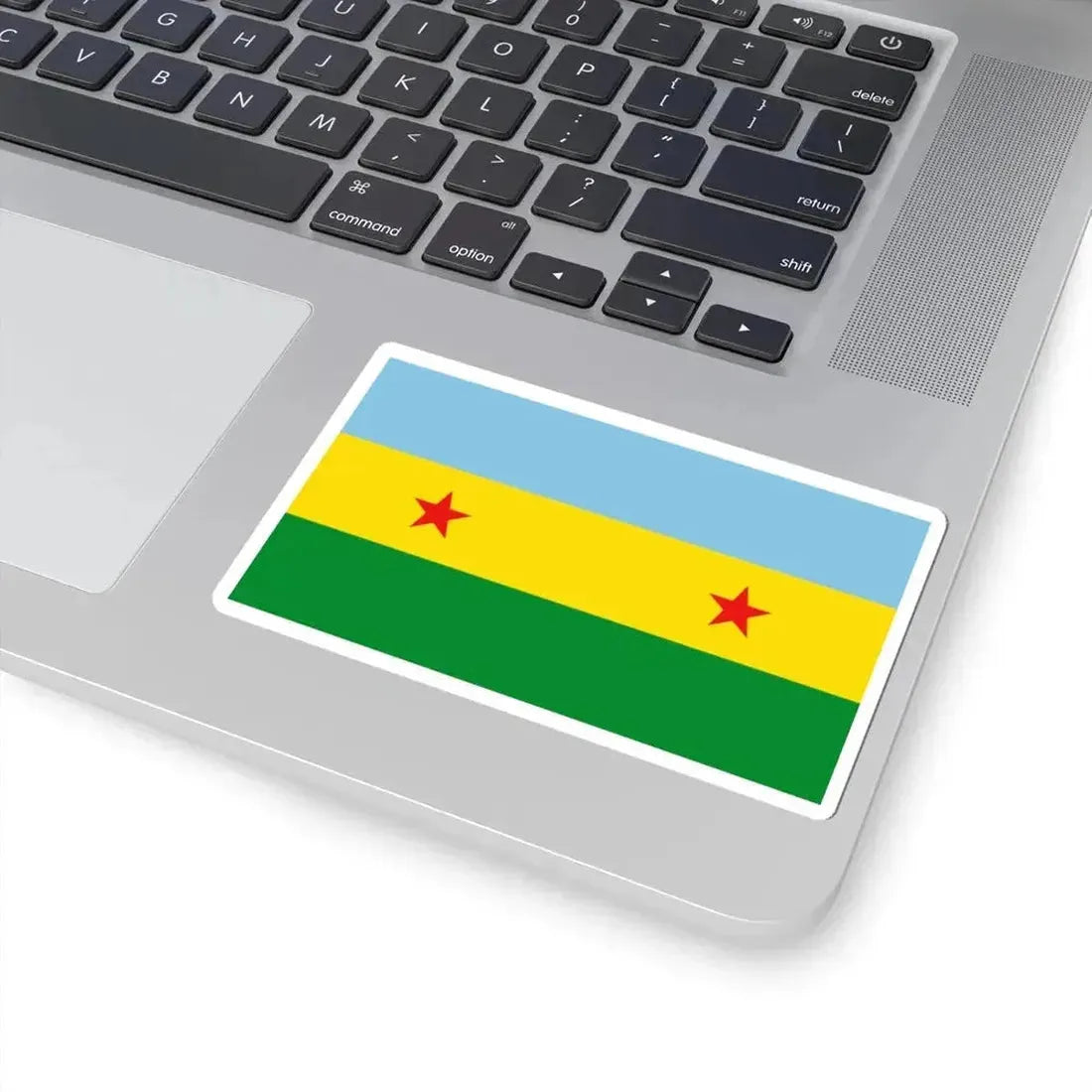 Bandera de Garabito (Costa Rica) STICKER Vinyl Kiss-Cut Decal - The Sticker Space