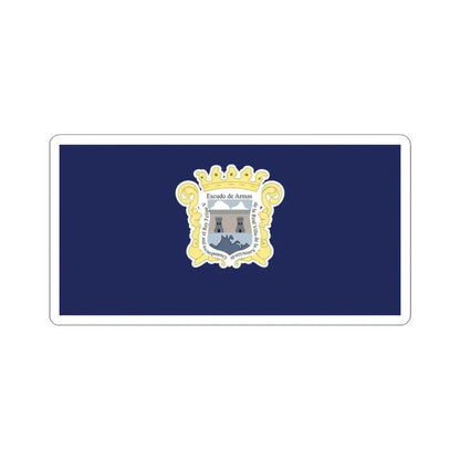 Bandera de Guanabacoa Cuba (Cuba) STICKER Vinyl Kiss-Cut Decal 3 Inch White - The Sticker Space