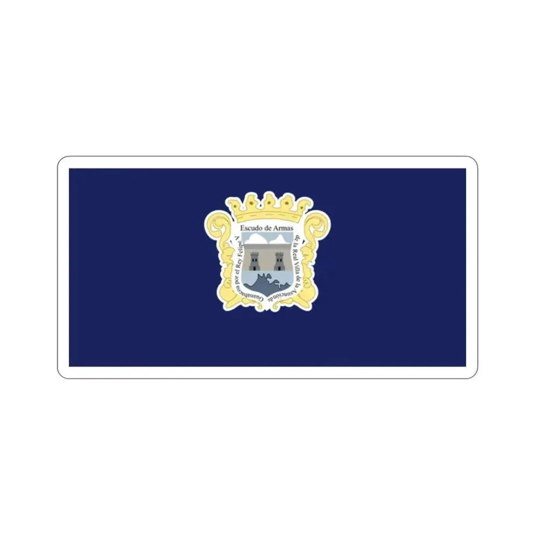 Bandera de Guanabacoa, Cuba STICKER Vinyl Die-Cut Decal 2 Inch - The Sticker Space