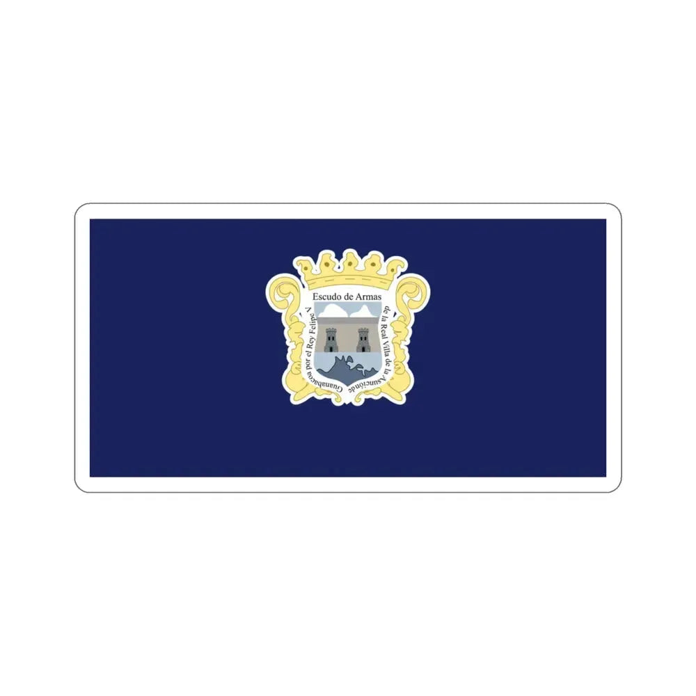 Bandera de Guanabacoa, Cuba STICKER Vinyl Die-Cut Decal 3 Inch - The Sticker Space