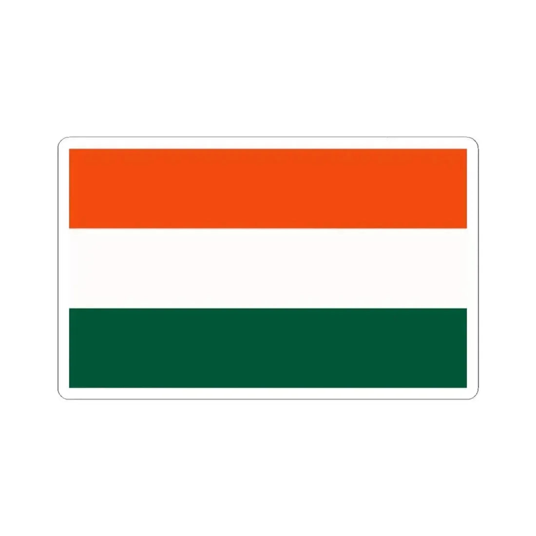 Bandera de Guatuso Costa Rica (Costa Rica) STICKER Vinyl Kiss-Cut Decal 2 Inch White - The Sticker Space