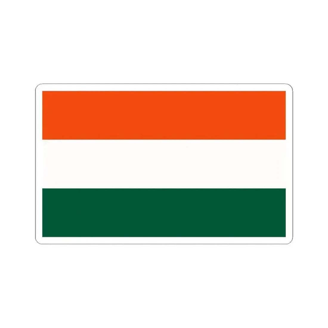 Bandera de Guatuso Costa Rica (Costa Rica) STICKER Vinyl Kiss-Cut Decal 6 Inch White - The Sticker Space