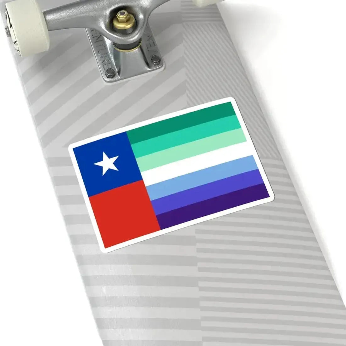 Bandera de Hombres Gay de Chile (Chile) STICKER Vinyl Kiss-Cut Decal - The Sticker Space
