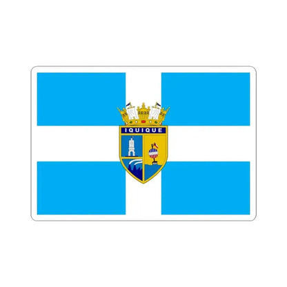 Bandera de Iquique (Chile) STICKER Vinyl Kiss-Cut Decal 3 Inch White - The Sticker Space