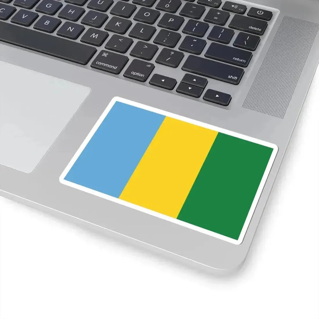 Bandera de Isabela (Ecuador) STICKER Vinyl Kiss-Cut Decal - The Sticker Space