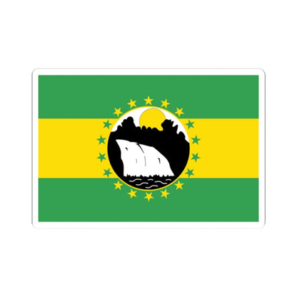 Bandera de La Chorrera (Panama) STICKER Vinyl Kiss-Cut Decal 2 Inch White - The Sticker Space