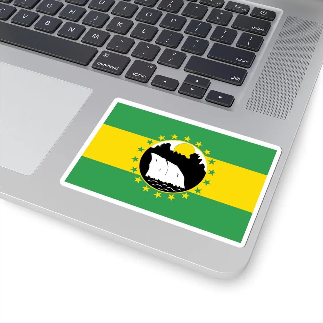 Bandera de La Chorrera (Panama) STICKER Vinyl Kiss-Cut Decal - The Sticker Space