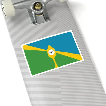 Bandera de la Ciudad de San Luis Argentina (Argentina) STICKER Vinyl Kiss-Cut Decal - The Sticker Space