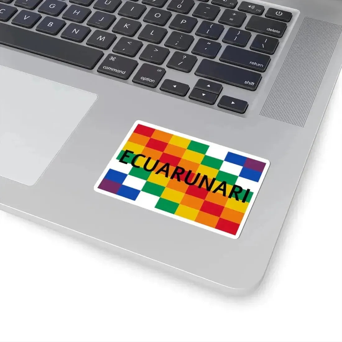 Bandera de la Ecuarunari (Ecuador) STICKER Vinyl Kiss-Cut Decal - The Sticker Space