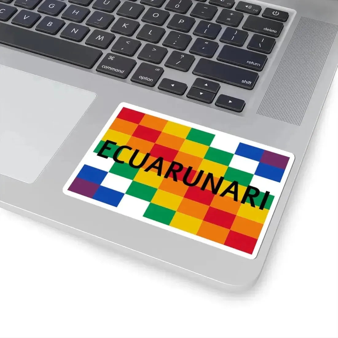 Bandera de la Ecuarunari (Ecuador) STICKER Vinyl Kiss-Cut Decal - The Sticker Space