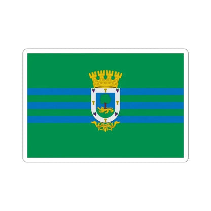 Bandera de La Florida Chile (Chile) STICKER Vinyl Kiss-Cut Decal 6 Inch White - The Sticker Space