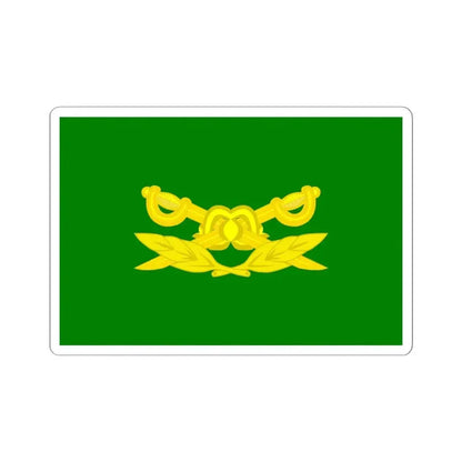 Bandera de la Gendarmeria Argentina (Argentina) STICKER Vinyl Kiss-Cut Decal 6 Inch White - The Sticker Space