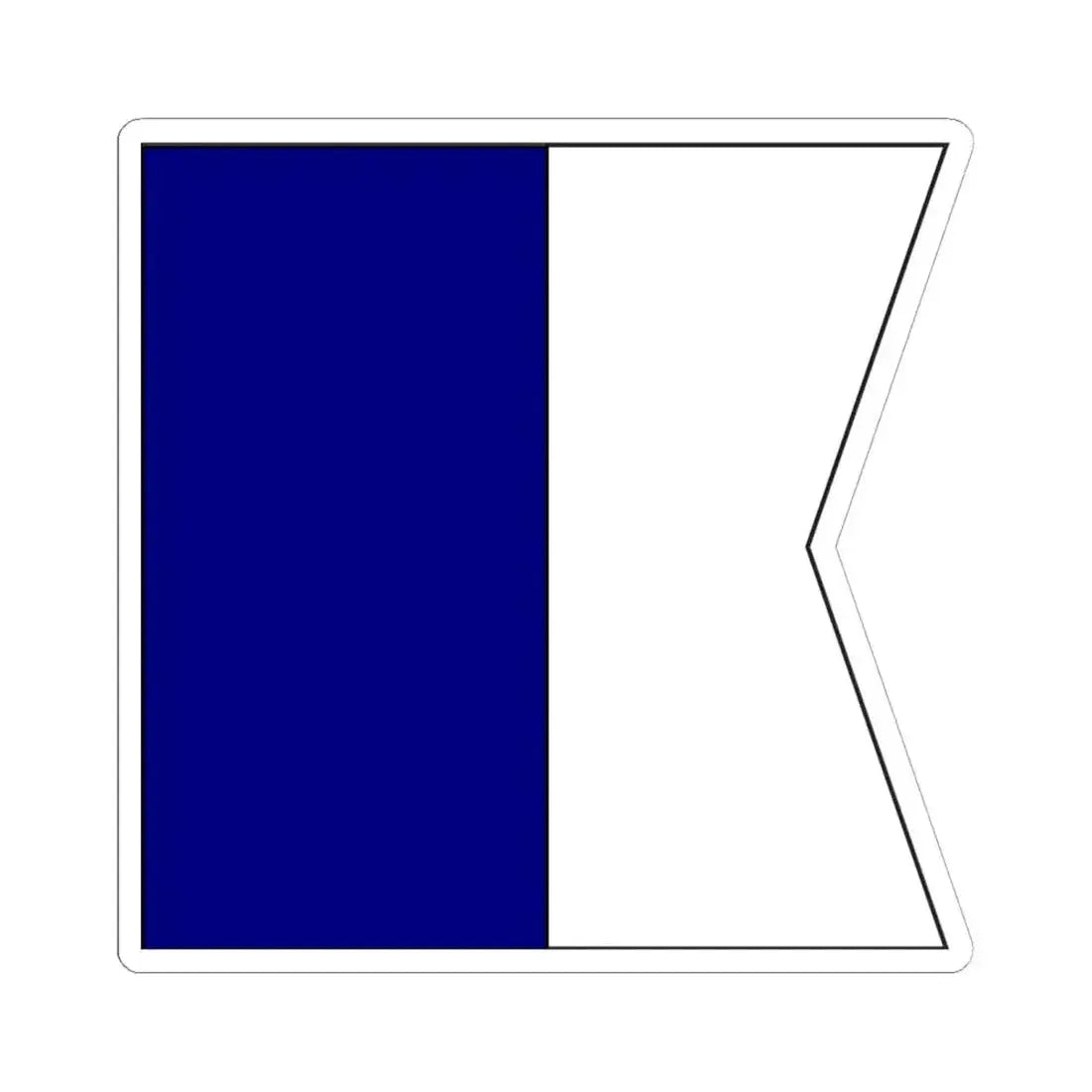 Bandera de La Habana 1845 (Cuba) STICKER Vinyl Kiss-Cut Decal 6 Inch White - The Sticker Space