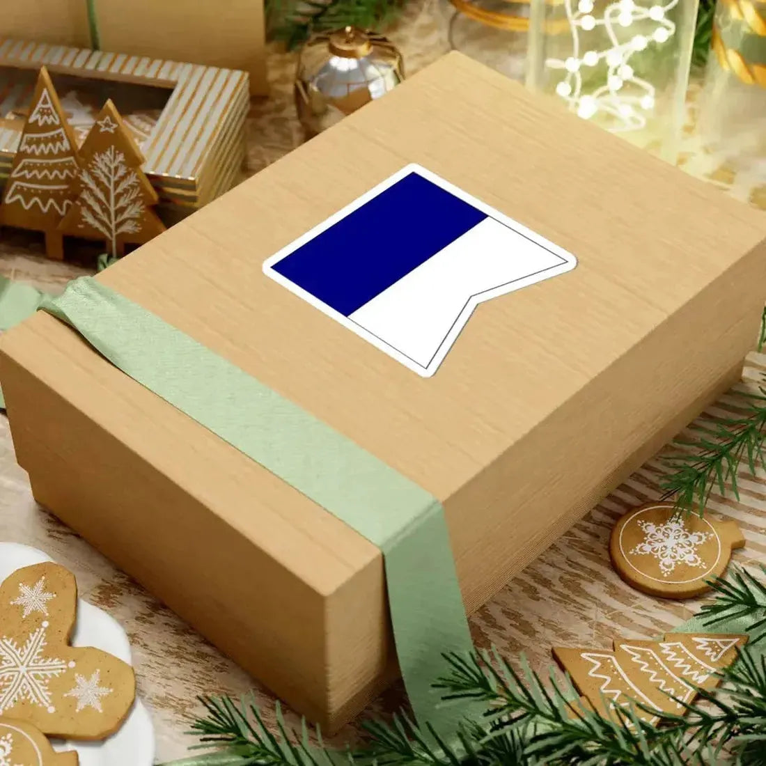 Bandera de La Habana 1845 (Cuba) STICKER Vinyl Kiss-Cut Decal - The Sticker Space