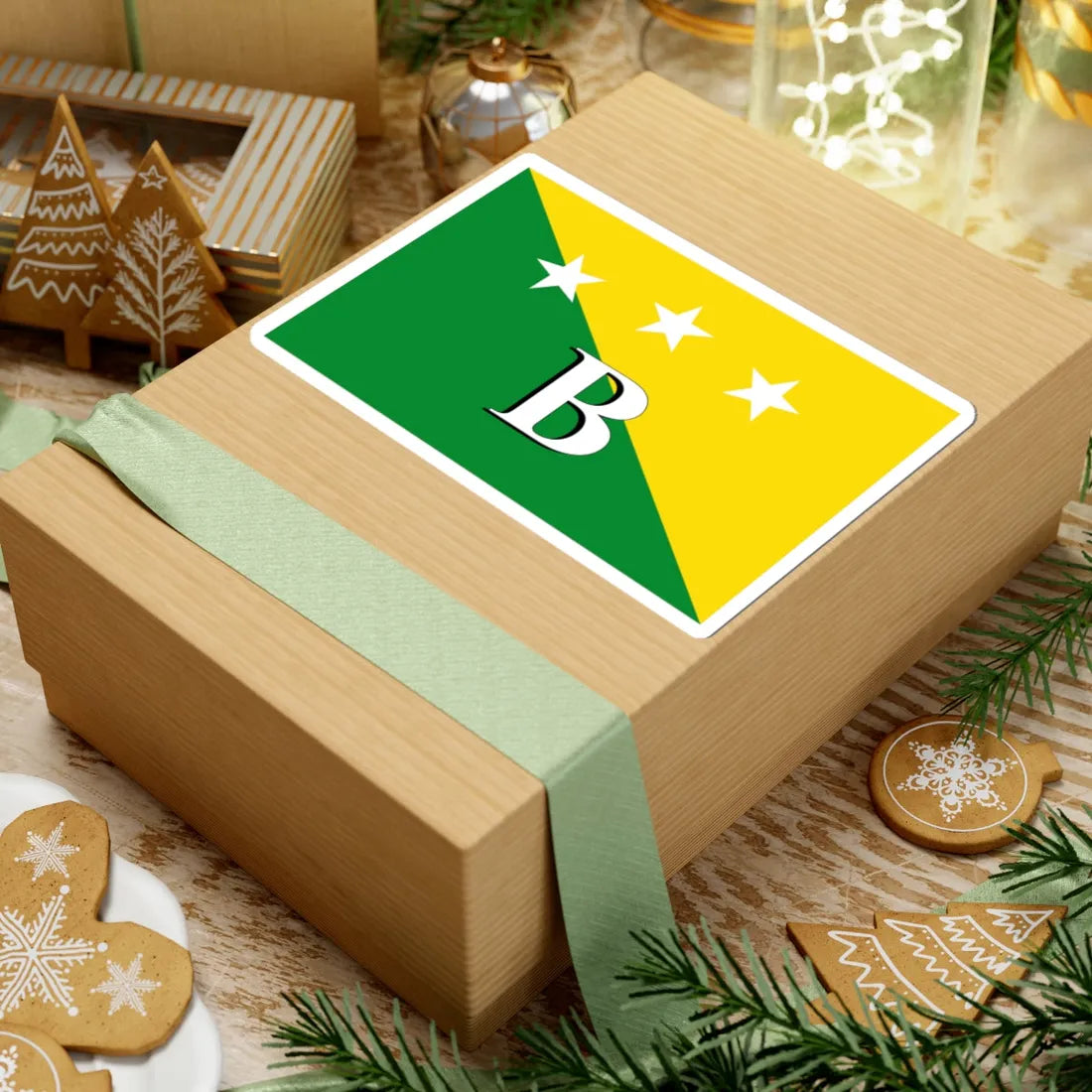 Bandera de la Provincia de Bocas del Toro (Panama) STICKER Vinyl Kiss-Cut Decal - The Sticker Space