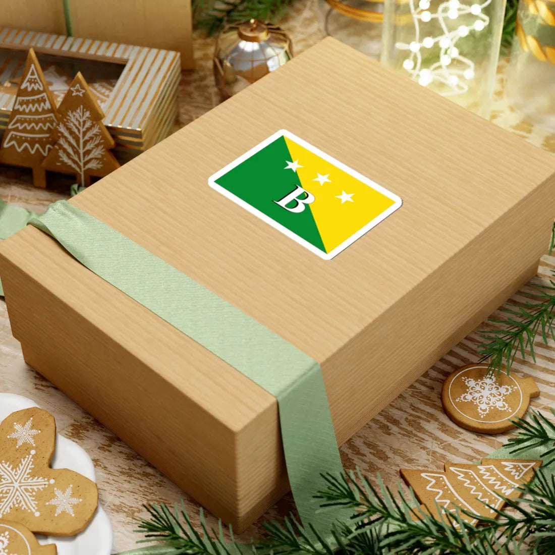 Bandera de la Provincia de Bocas del Toro (Panama) STICKER Vinyl Kiss-Cut Decal - The Sticker Space