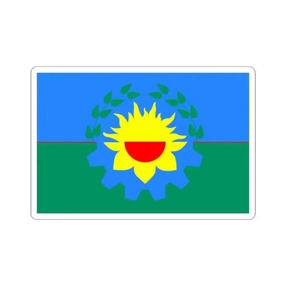 Bandera de la Provincia de Buenos Aires 3 (Argentina) STICKER Vinyl Kiss-Cut Decal 6 Inch White - The Sticker Space