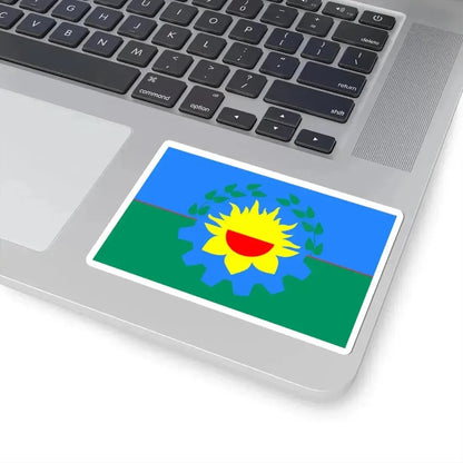 Bandera de la Provincia de Buenos Aires 3 (Argentina) STICKER Vinyl Kiss-Cut Decal - The Sticker Space