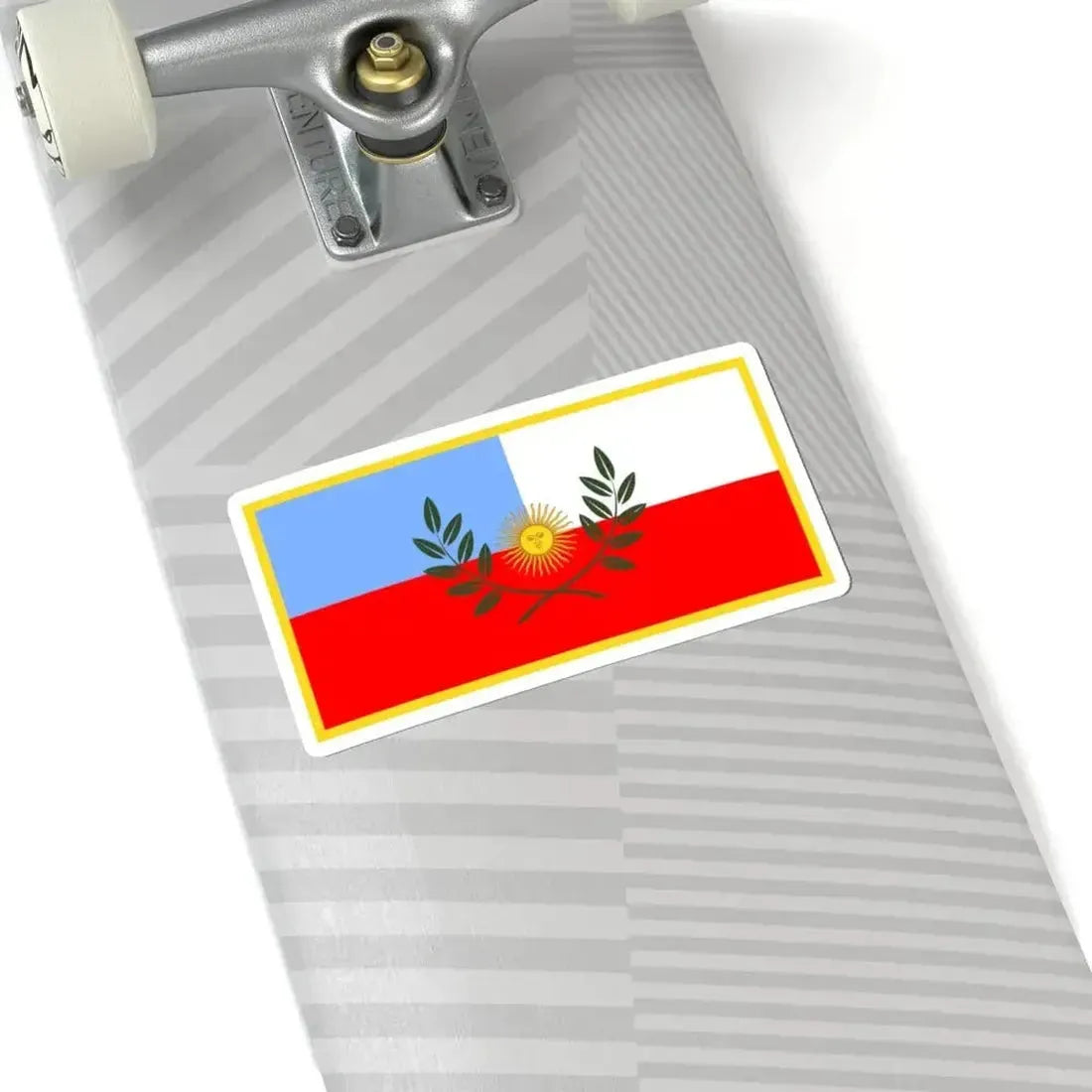 Bandera de la Provincia de Catamarca (Argentina) STICKER Vinyl Kiss-Cut Decal - The Sticker Space