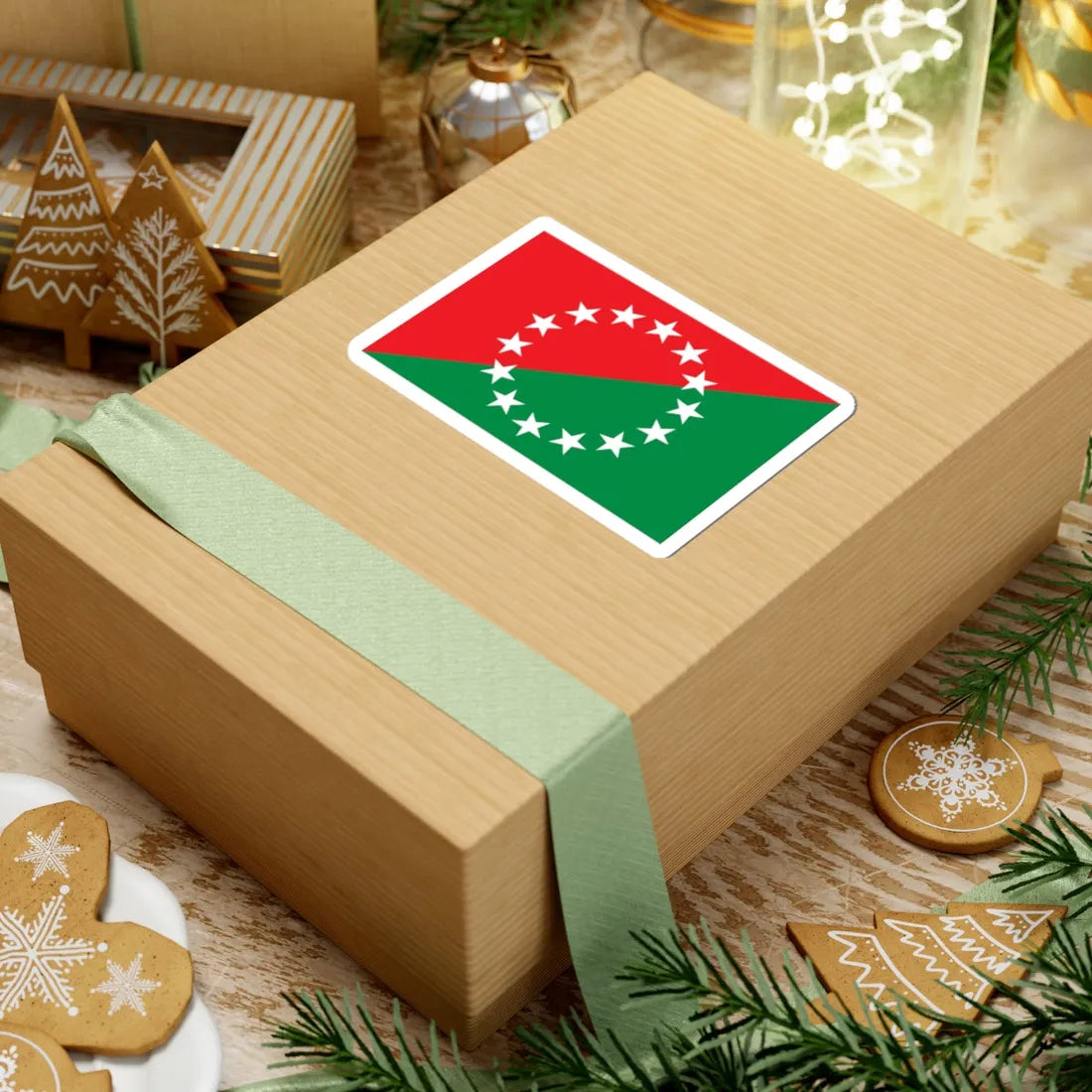 Bandera de la Provincia de Chiriqui (Panama) STICKER Vinyl Kiss-Cut Decal - The Sticker Space