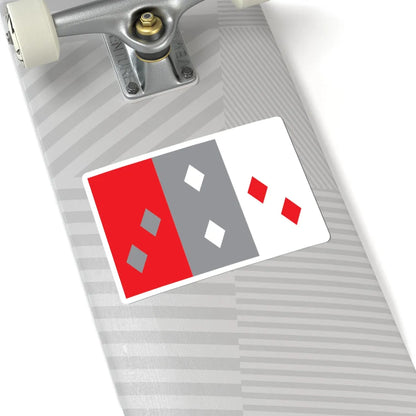 Bandera de la Provincia de Cocle (Panama) STICKER Vinyl Kiss-Cut Decal - The Sticker Space